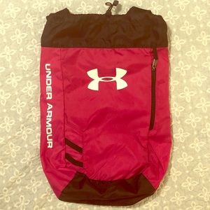 Ladies Under Armour top drawstring backpack